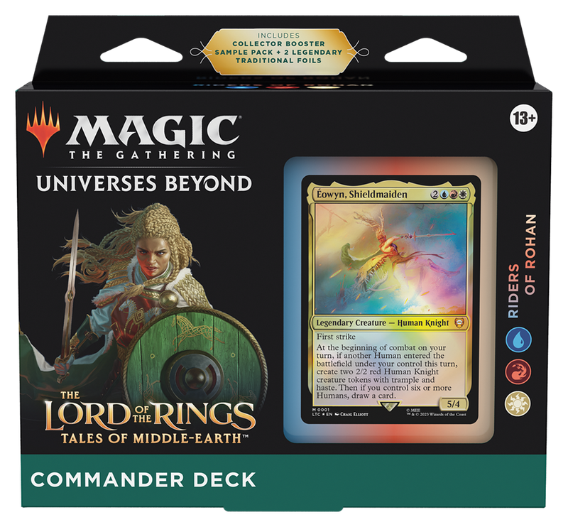 MTG - RIDERS OF ROHAN - UNIVERSE BEYOND : LOTR -TALES OF MIDDLE-EARTH COMMANDER