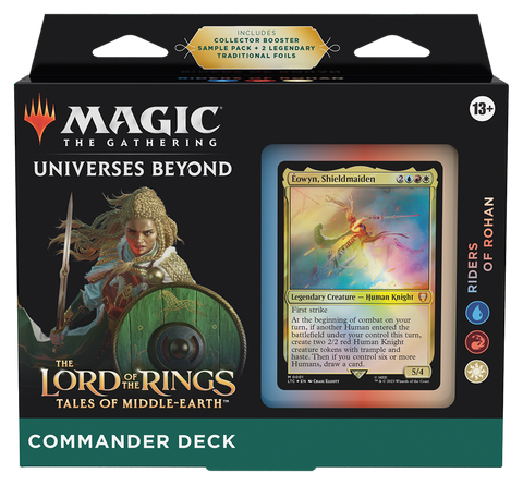 MTG - Lord of the Rings, Tales of Middle Earth - COMMANDER // RIDERS OF ROHAN