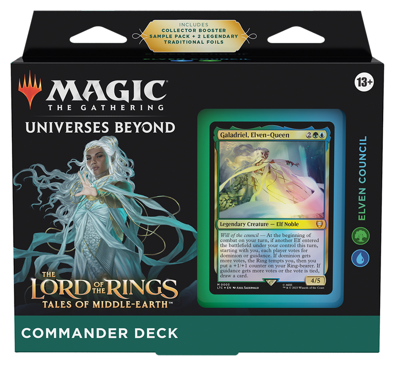 MTG - ELVEN COUNCIL - UNIVERSE BEYOND : LOTR -TALES OF MIDDLE-EARTH COMMANDER