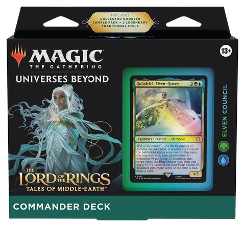 MTG - ELVEN COUNCIL - UNIVERSE BEYOND : LOTR -TALES OF MIDDLE-EARTH COMMANDER