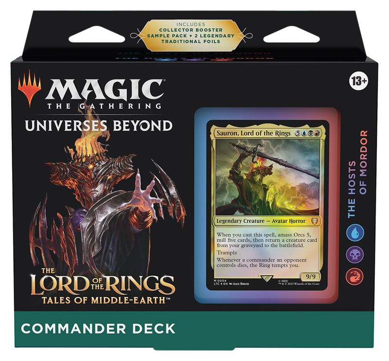 MTG - THE HOSTS OF MORDOR - UNIVERSE BEYOND : LOTR -TALES OF MIDDLE-EARTH COMMANDER