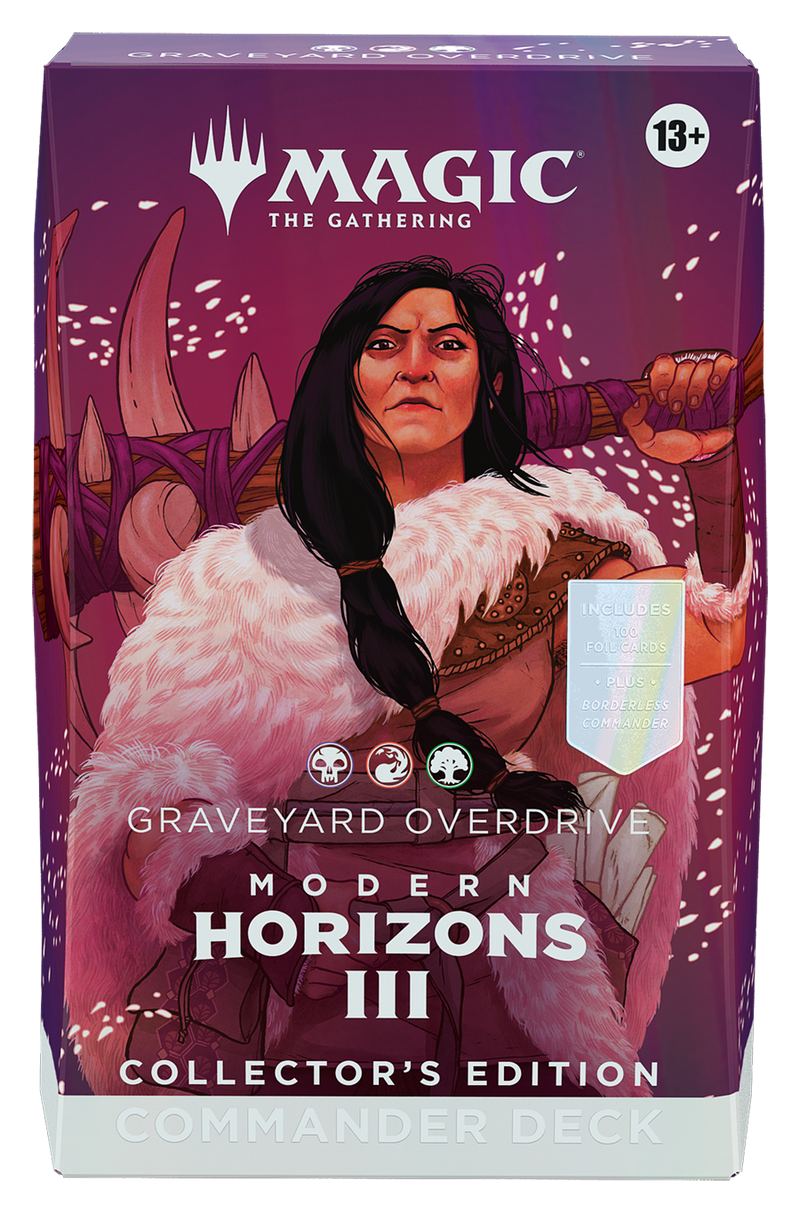 MTG - Modern Horizons 3 - COLLECTOR COMMANDER DECK // GRAVEYARD OVERDRIVE