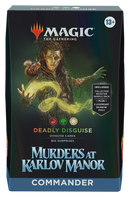 MTG - MURDERS AT KARLOV MANOR - COMMANDER - DEADLY DISGUISE