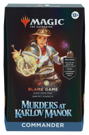 MTG - Murders at Karlov Manor - COMMANDER // BLAME GAME
