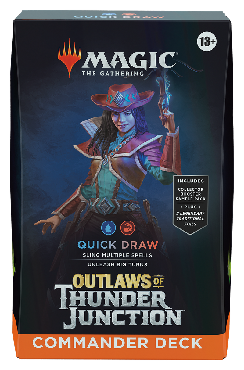 MTG - OUTLAWS OF THUNDER JUNCTION - COMMANDER - QUICK DRAW