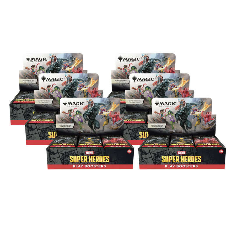 MTG - Universes Beyond: Marvel Super Heroes - PLAY BOOSTER BOX BUNDLE (PRE-ORDER 2026-06-19)