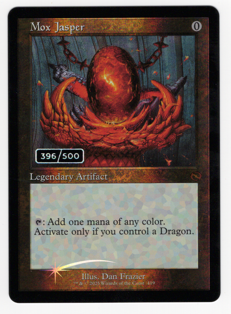 Mox Jasper [Tarkir Dragonstorm] [Serialized]