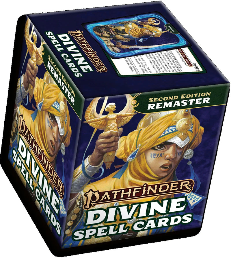 Pathfinder 2nd Edition Remastered  - Divine Spell Cards (Anglais)