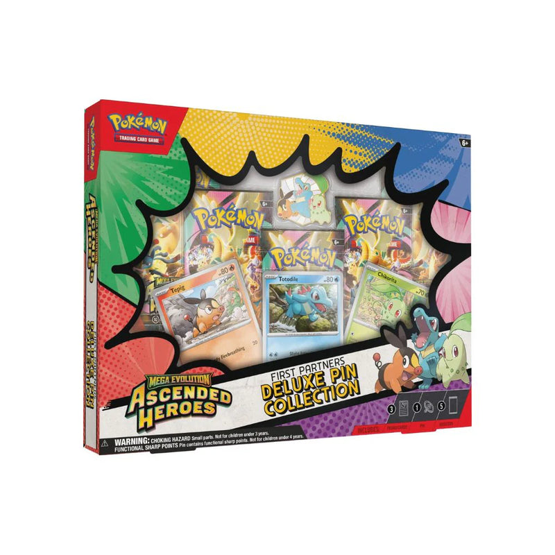 Pokemon - ME2.5 - Ascended Heroes - First Partners Deluxe Pin Collection