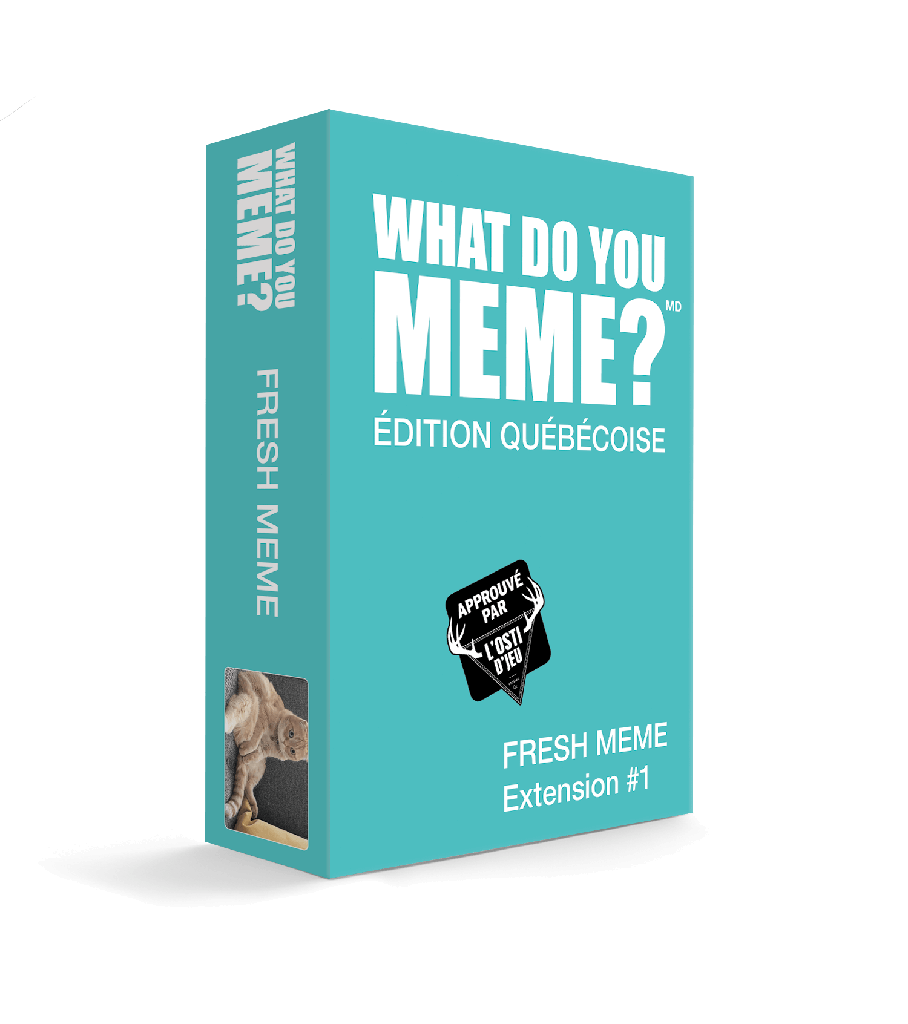 What Do You Meme ? Fresh Meme Ext. #1 - Édition Québécoise (Français) | La Crypte