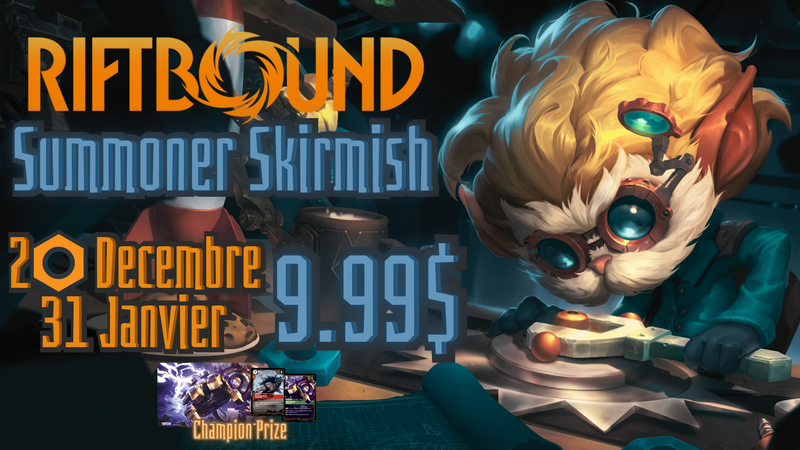 Summoner Skirmish RIFTBOUND - Origins - 20 Decembre