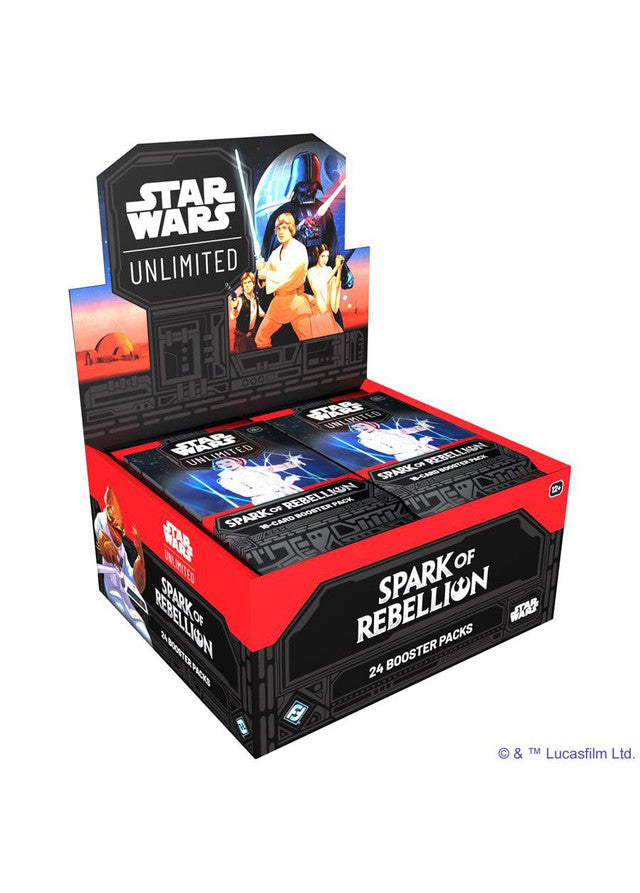 STAR WARS UNLIMITED - SPARK OF REBELLION - BOOSTER BOX