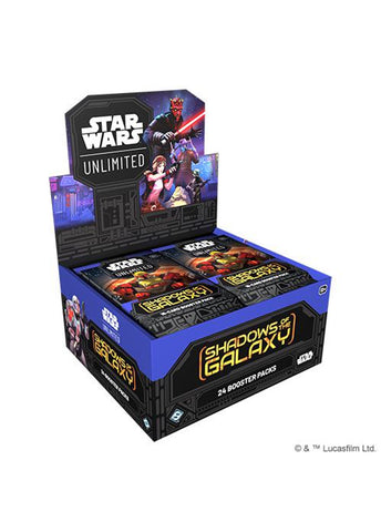 STAR WARS UNLIMITED - SHADOW OF THE GALAXY - BOOSTER BOX