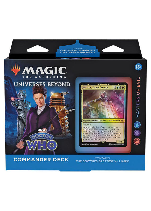 MTG - Universes Beyond: Dr. Who - COMMANDER DECK MTG - Universes Beyond: Dr. Who - COMMANDER DECK