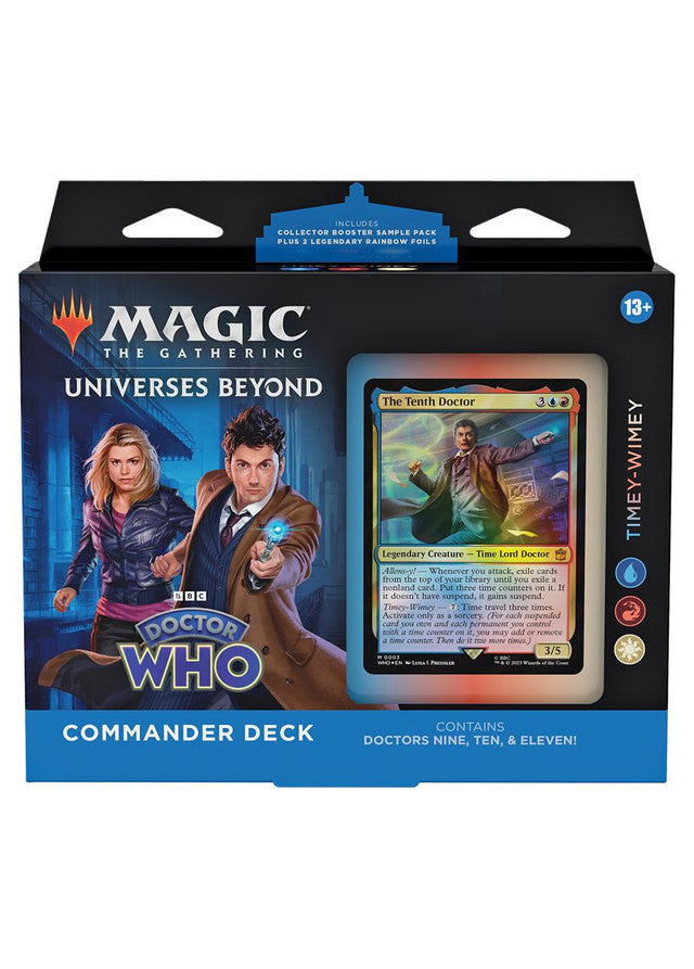 MTG - Universes Beyond: Dr. Who - COMMANDER DECK MTG - Universes Beyond: Dr. Who - COMMANDER DECK