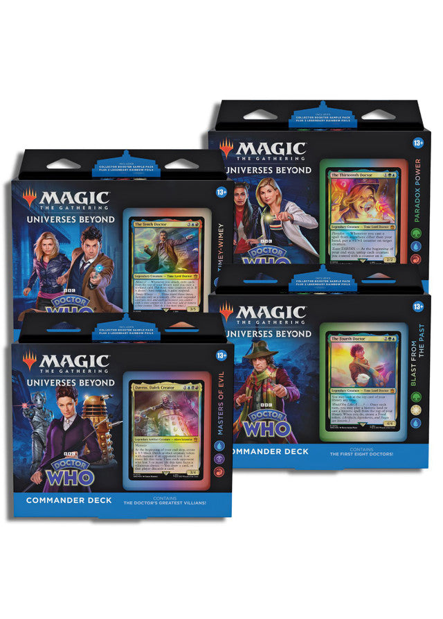MTG - Universes Beyond: Dr. Who - COMMANDER DECK MTG - Universes Beyond: Dr. Who - COMMANDER DECK