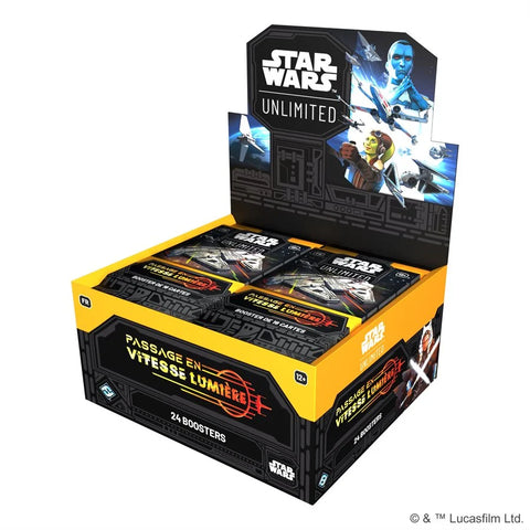 STAR WARS UNLIMITED - JUMP TO LIGHTSPEED - BOOSTER BOX (FR)
