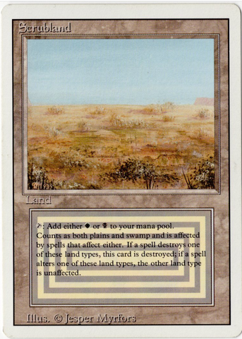 Scrubland [Revised] #1