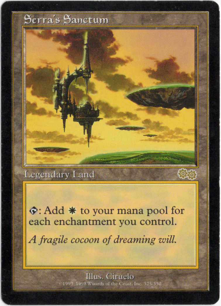 Serra's Sanctum [Urza's Saga]