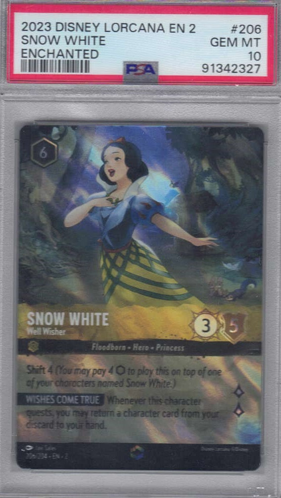 Snow White - Well Wisher - Enchanted - PSA 10