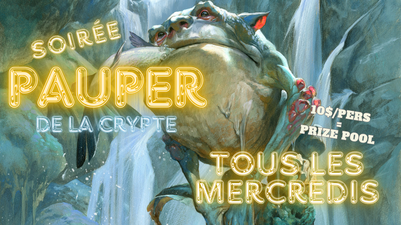 Tournoi du Mercredi - MTG Pauper - 30 Octobre