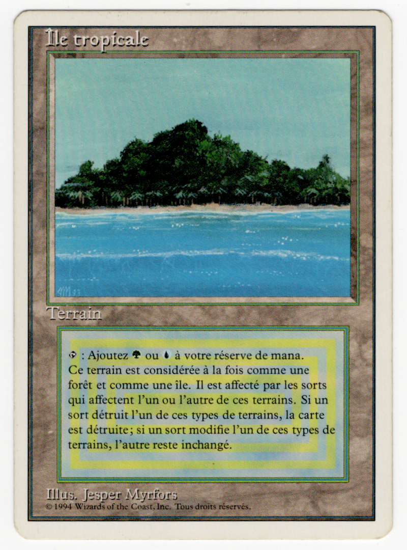 Tropical Island [Revised] [French]