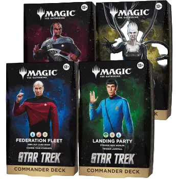 MTG - Star Trek™ - COMMANDER DECK [SET OF 4]