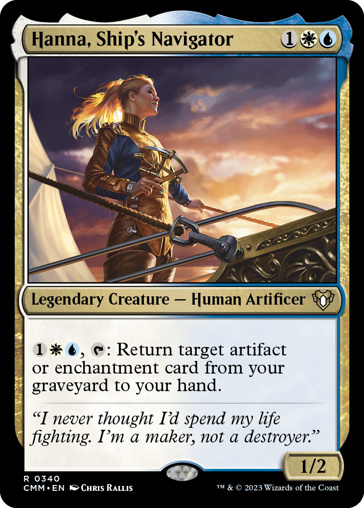 Hanna, Ship's Navigator [Commander Masters]