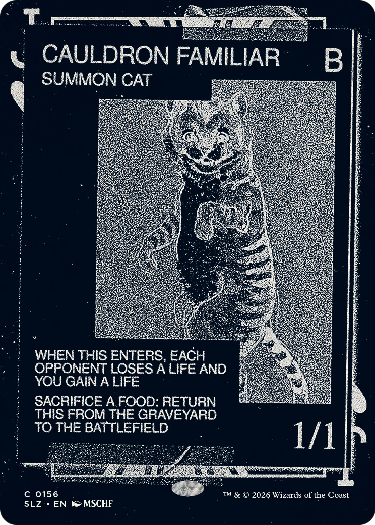 Cauldron Familiar (0156) [Secret Lair x MSCHF: The Zeta Set]