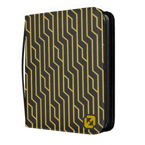 Binder - EVORETRO - Black & Yellow (Top Loader Binder)