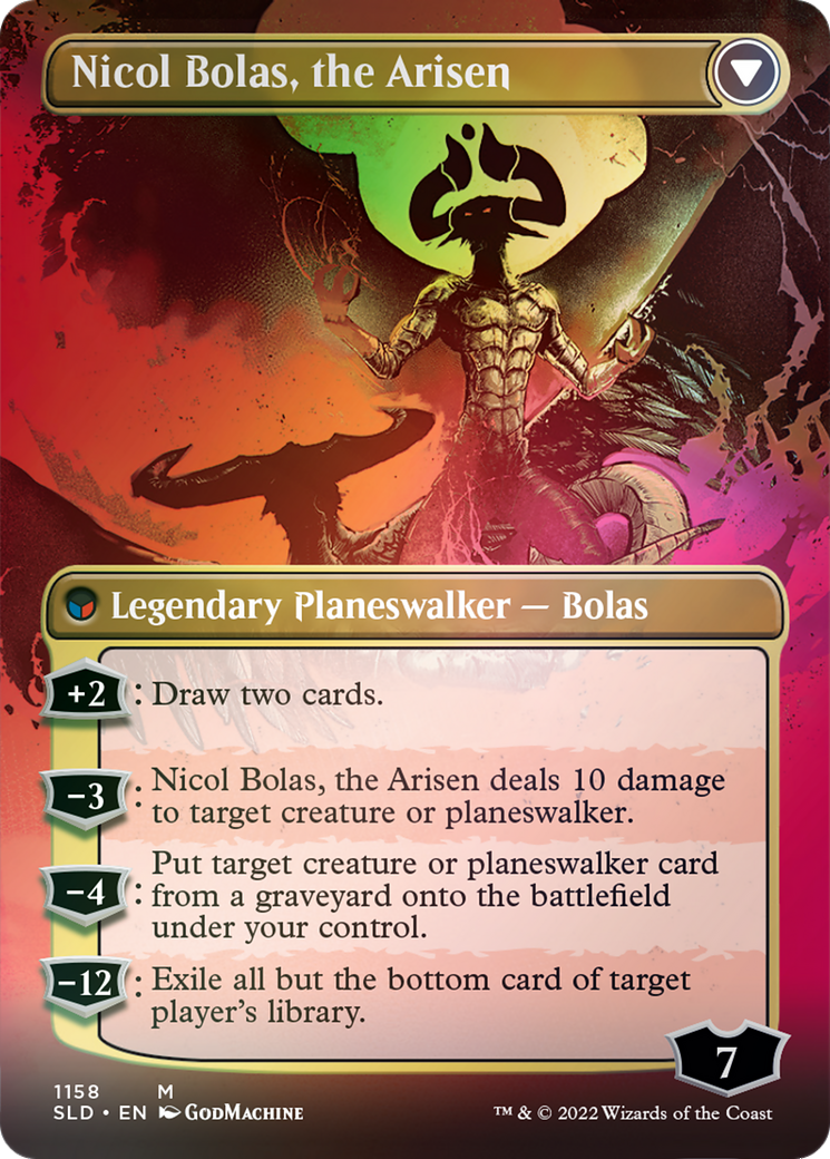 Nicol Bolas, the Ravager // Nicol Bolas, the Arisen (Display Commander Nicol Bolas, the Ravager // Nicol Bolas, the Arisen (Display Commander