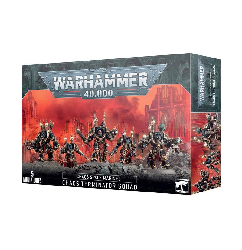 Warhammer  - 40K - Chaos Space Marines - Chaos Terminator Squad