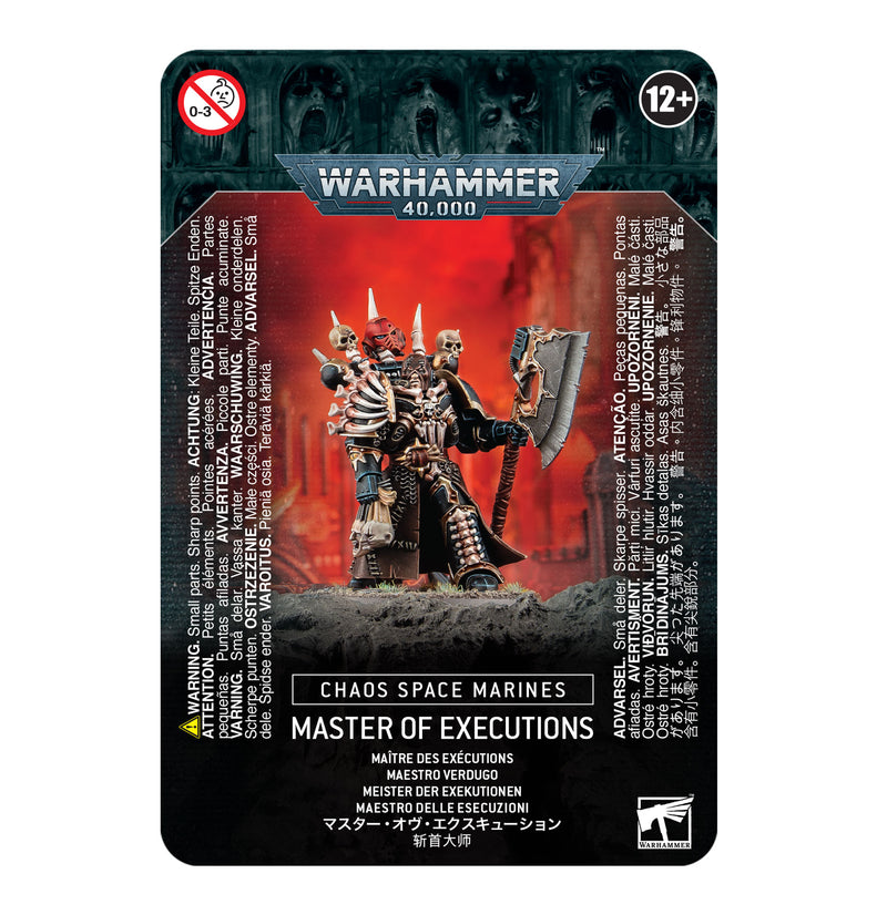 Warhammer  - 40K - Chaos Space Marines - Master of Executions