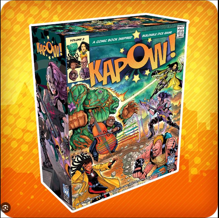 Kapow Vol. 2 Kickstarter avec les unlocked goal (Anglais)