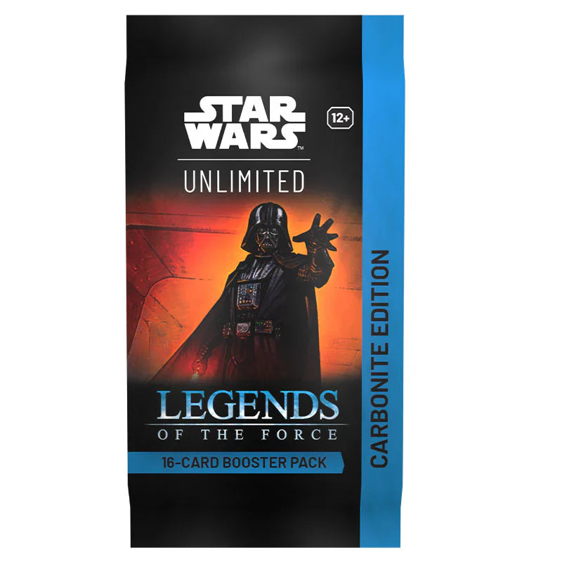 STAR WARS UNLIMITED - LEGENDS OF THE FORCE - CARBONITE BOOSTER