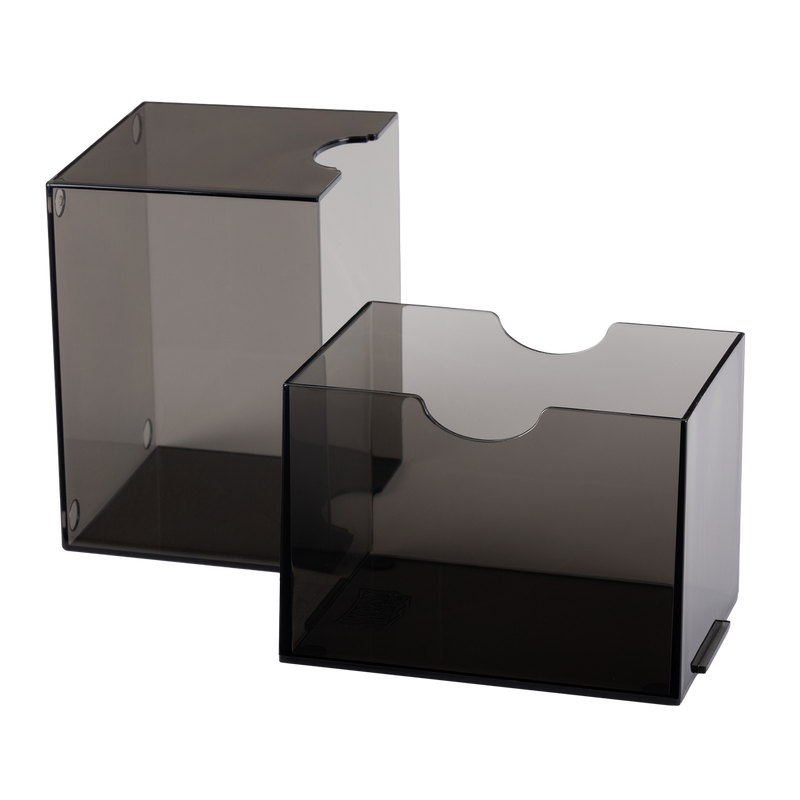 Deck Box - Dragon Shield - Strongbox [Clear Black] (100+)