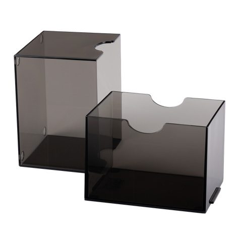 Deck Box - Dragon Shield - Strongbox [Clear Black] (100+)