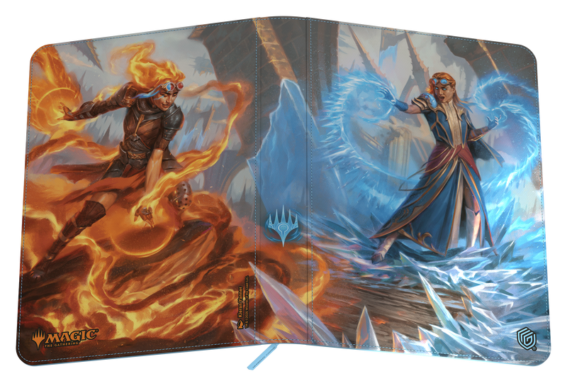 Binder - Zipfolio XenoSkin™ 18-Pocket - Reality Fracture [Chandra , Chill of Compliance/Torch of Defiance]