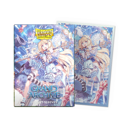Sleeves - Dragon Shield Matte Art Sleeve - Grand Archive // Alice, Golden Queen
