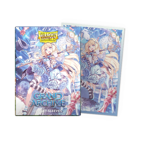 Sleeves - Dragon Shield Matte Art Sleeve - Grand Archive // Alice, Golden Queen