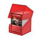Deck Box - Clear // Boulder (Red 100+)