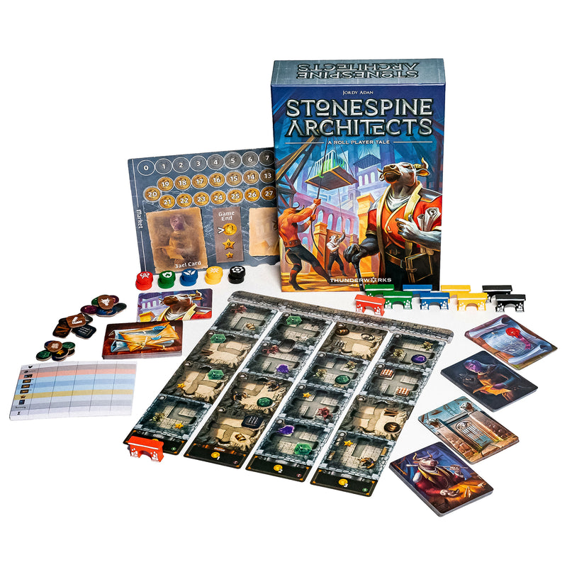 STONESPINE ARCHITECTS: A ROLL PLAYER TALE (Anglais)