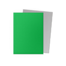 Sleeves - Dragon Shield Dual Matte Sleeve - Apple Green & Silver