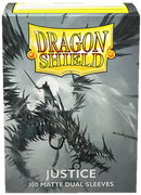 Sleeves - Dragon Shield Dual Matte Sleeve - Justice