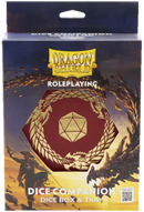 Dragon Shield - RPG Dice Companion - Blood Red