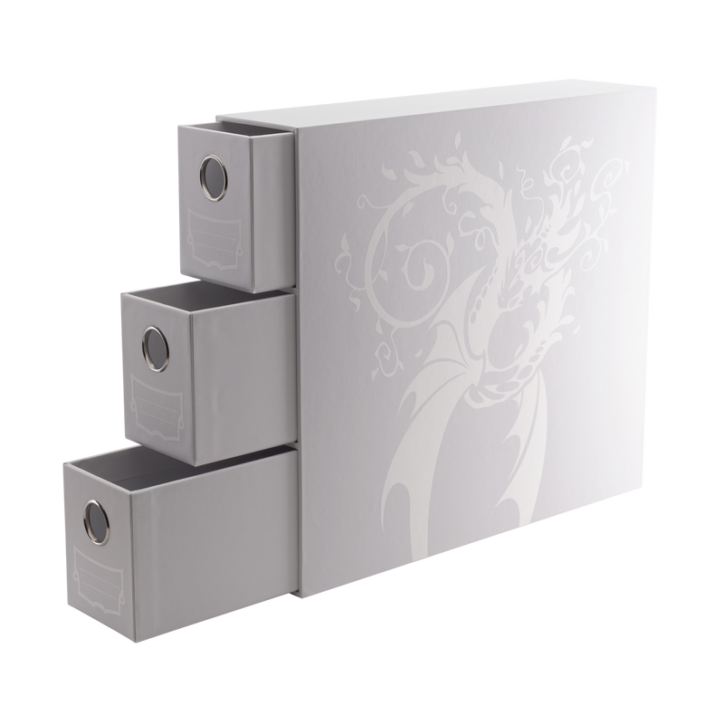 Card Drawer - Fortress [Vertical 3 Rows] (White 1700+)