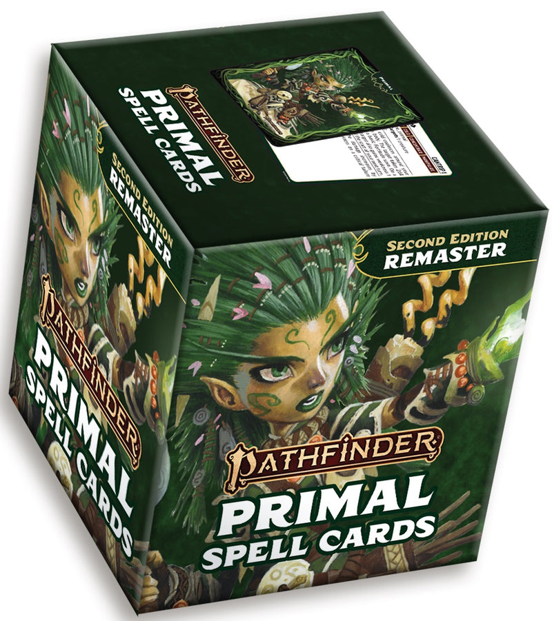 Pathfinder 2nd Edition Remastered  - Primal Spell Cards (Anglais)