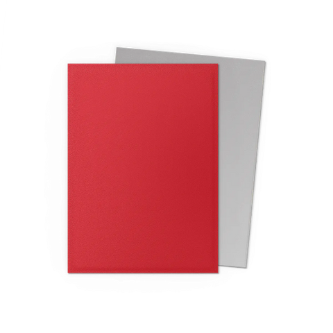 Sleeves - Dragon Shield Dual Matte Sleeve - Crimson & Silver