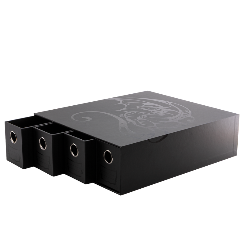 Card Drawer - Fortress [Horizontal 4 Rows] (Black 2480+)