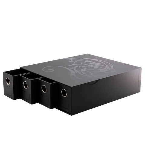 Card Drawer - Fortress [Horizontal 4 Rows] (Black 2480+)